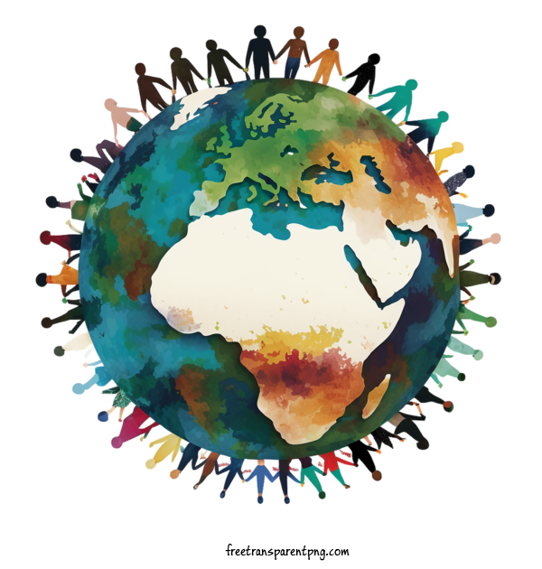 Free Holidays World Population Day Globalization Diversity For World Population Day Clipart Transparent Background