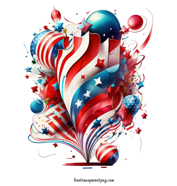 Free Holidays Fourth Of July 4th Of July United States Independence Day For Fourth Of July Clipart Transparent Background