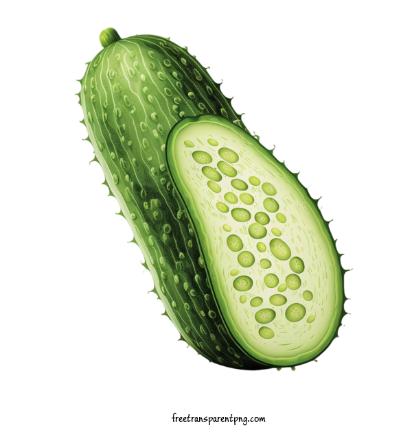 Free Food Cucumber Image Of A Cucumber Cucumber For Vegetable Clipart Transparent Background