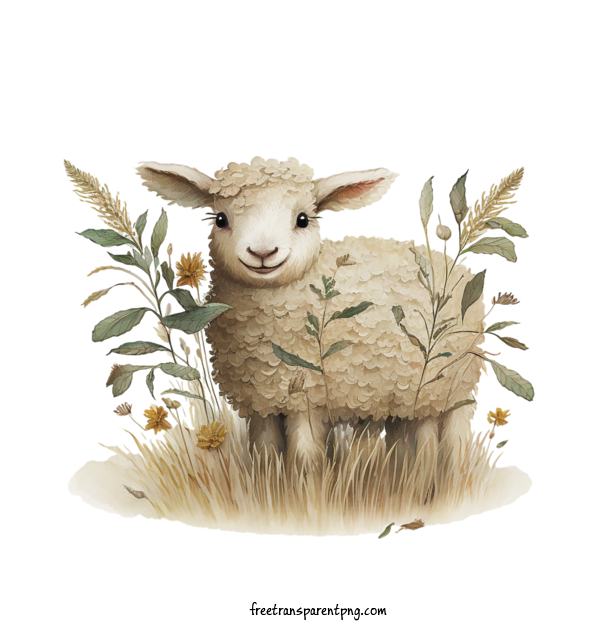 Free Holidays Lammas Sheep Farming For Lammas Clipart Transparent Background