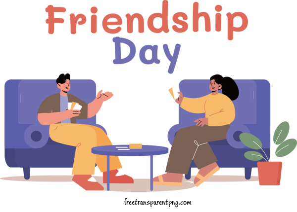 Free Holidays Friendship Day Friendship Community For Friendship Day Clipart Transparent Background