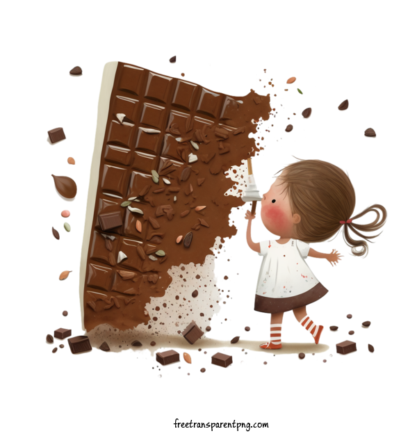 Free Holidays International Chocolate Day Chocolate Candy For International Chocolate Day Clipart Transparent Background