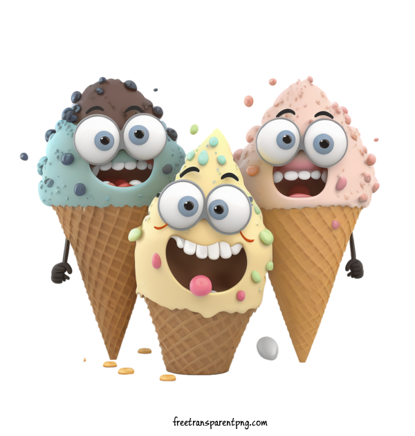 Free Holidays Ice Cream Day Ice Cream Cute For Ice Cream Day Clipart Transparent Background