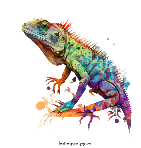 Free Holidays World Lizard Day Lizard Colorful For World Lizard Day Clipart Transparent Background