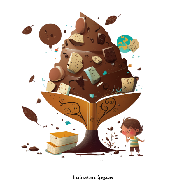 Free Holidays International Chocolate Day Chocolate Ice Cream For International Chocolate Day Clipart Transparent Background