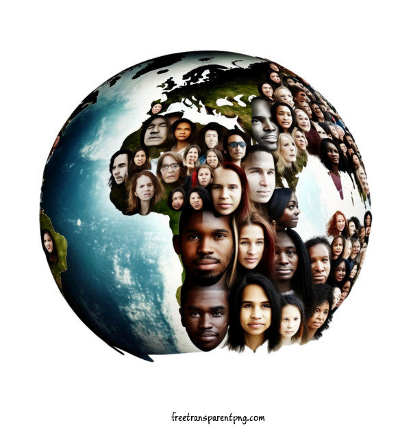 Free Holidays World Population Day Diversity Unity For World Population Day Clipart Transparent Background