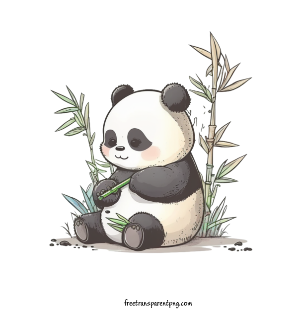 Free Animals Panda Panda Bear For Panda Clipart Transparent Background