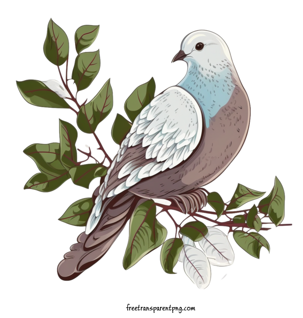 Free Animals Pigeon Dove Bird For Pigeon Clipart Transparent Background