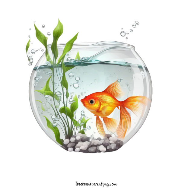 Free Animals Fish Goldfish Cartoon Fish For Fish Clipart Transparent Background