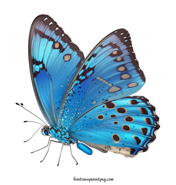 Free Animals Butterfly Blue Butterfly Butterfly For Butterfly Clipart Transparent Background