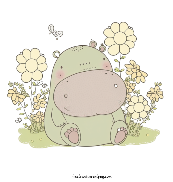 Free Animals Hippo Cartoon Hippo Hp For Hippo Clipart Transparent Background