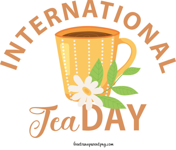 Free Holidays Tea Day International Tea Day Tea For Tea Day Clipart Transparent Background