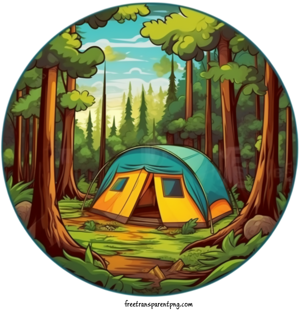 Free Activities Camping Tent Camping For Camping Clipart Transparent Background