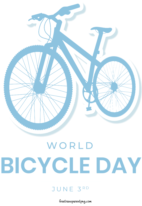 Free Holidays World Bicycle Day World Bike Day World Bike Day For World Bicycle Day Clipart Transparent Background