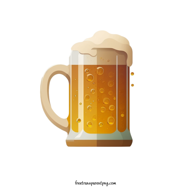 Free Drink Beer Beer Mug Mug For Beer Clipart Transparent Background