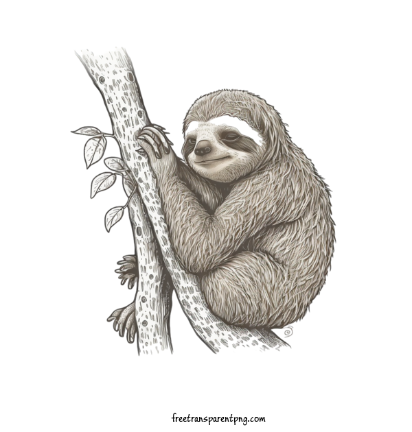 Free Animals Sloth Sloth Animals For Sloth Clipart Transparent Background