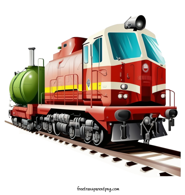 Free Transportation Train Railway Steam Locomotive For Train Clipart Transparent Background