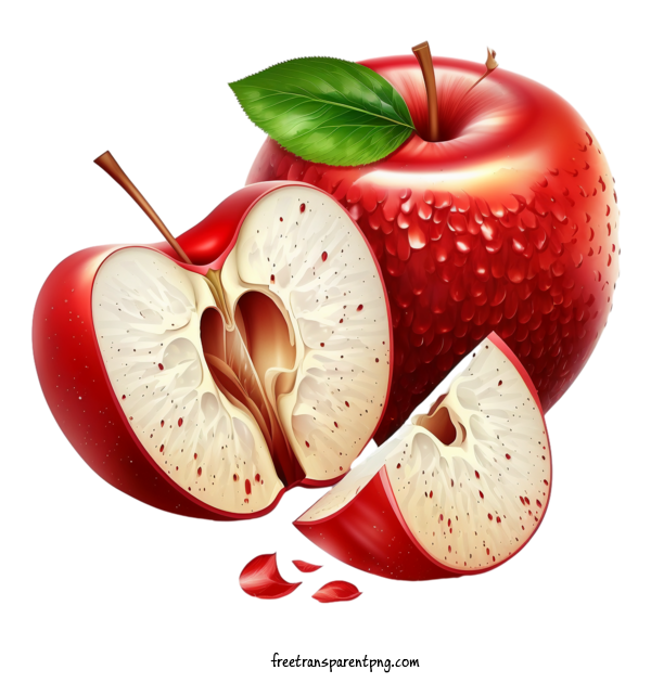 Free Food Apple Apple Fruit For Fruit Clipart Transparent Background