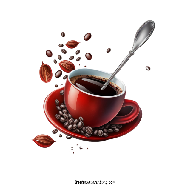 Free Food Coffee Coffee Cup Coffee Beans For Coffee Clipart Transparent Background