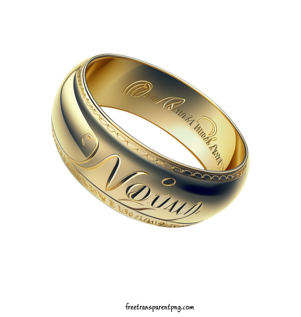 Free Occasions Wedding Wedding Ring Gold For Wedding Clipart Transparent Background