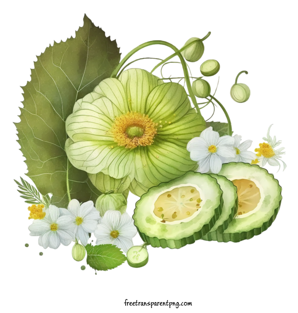 Free Food Cucumber Fresh Cucumber Healthy Snack For Vegetable Clipart Transparent Background
