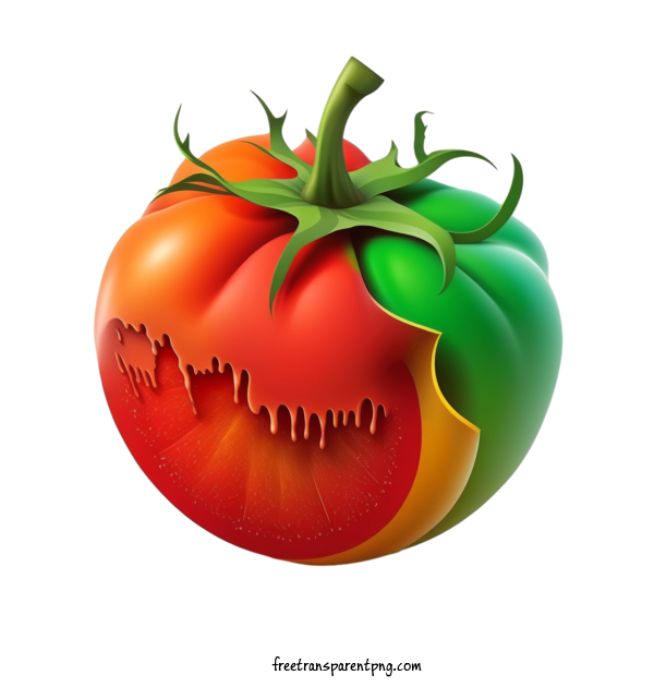 Free Food 3D Tomato Tomato Fruit For Fruit Clipart Transparent Background