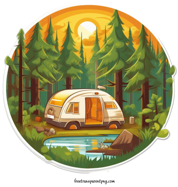 Free Activities Camping Mountain Camping For Camping Clipart Transparent Background