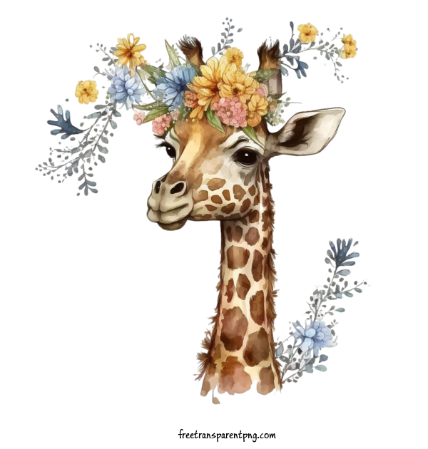 Free Animals Giraffe For Giraffe Clipart Transparent Background