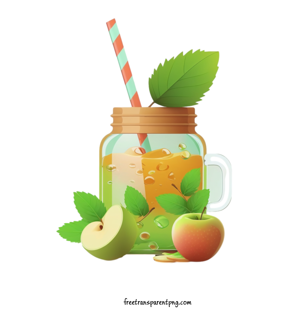 Free Drink Apple Juice Apple Juice For Juice Clipart Transparent Background