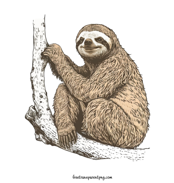 Free Animals Sloth Sloth Animal For Sloth Clipart Transparent Background
