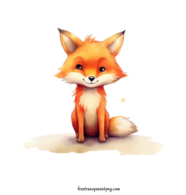 Free Animals Fox Cute Fluffy For Fox Clipart Transparent Background