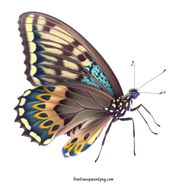 Free Animals Butterfly Butterfly Colorful For Butterfly Clipart Transparent Background