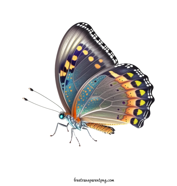 Free Animals Butterfly Butterfly Blue For Butterfly Clipart Transparent Background