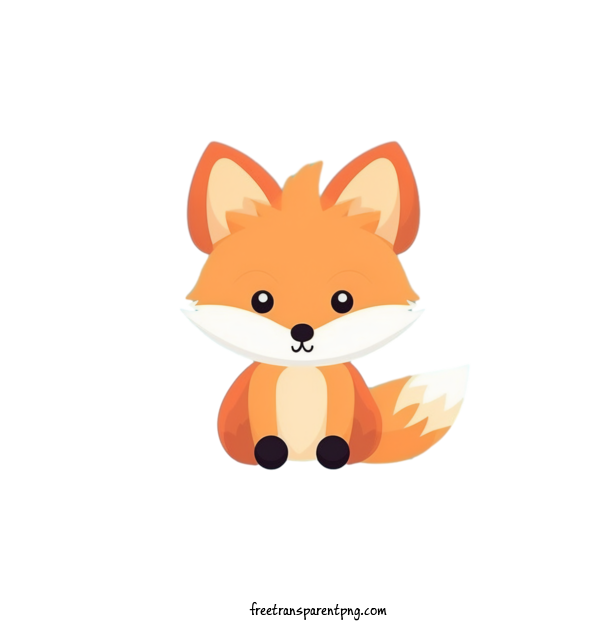 Free Animals Fox Fox Cute For Fox Clipart Transparent Background