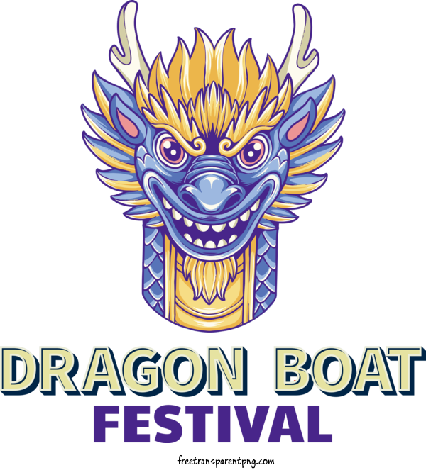 Free Holidays Dragon Boat Festival Dragon Boat For Dragon Boat Festival Clipart Transparent Background