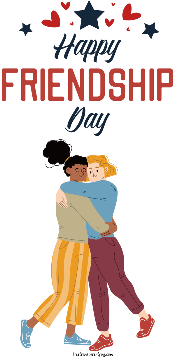 Free Holidays Friendship Day Friendship Happy For Friendship Day Clipart Transparent Background
