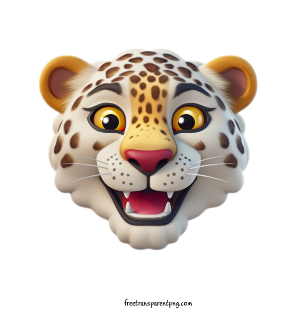 Free Animals Leopard Face Animal For Leopard Clipart Transparent Background