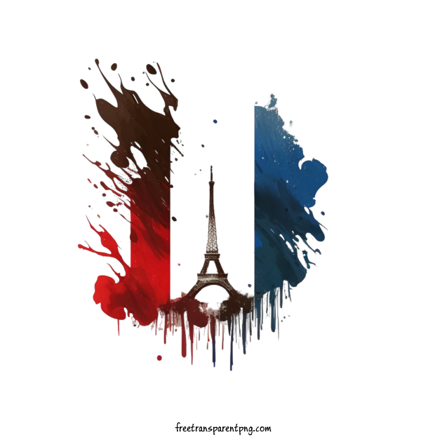 Free Holidays Bastille Day Paris Eiffel Tower For Bastille Day Clipart Transparent Background