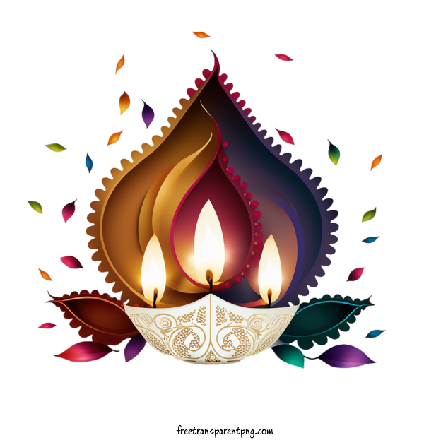 Free Holidays Diwali Diwali Decoration For Diwali Clipart Transparent Background