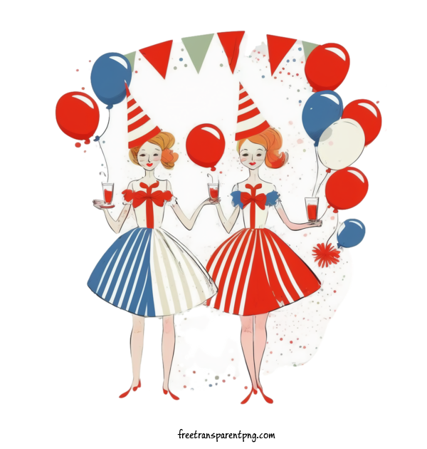 Free Holidays Bastille Day Woman Woman In Costume For Bastille Day Clipart Transparent Background