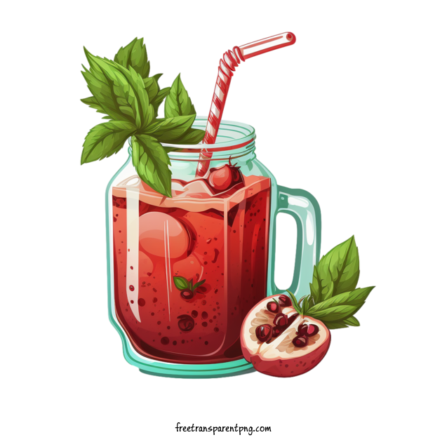 Free Drink Pomegranate Juice Juice Pomegranate For Juice Clipart Transparent Background