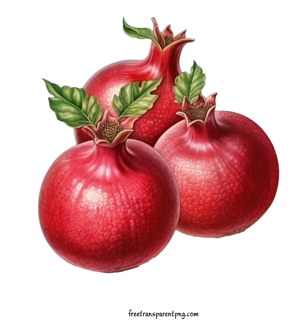 Free Fruit Pomegranate Pomegranate Fruit For Pomegranate Clipart Transparent Background
