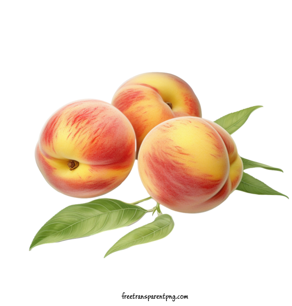 Free Fruit Peach Peaches Fruit For Peach Clipart Transparent Background