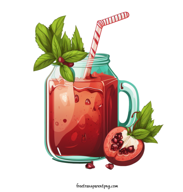 Free Drink Pomegranate Juice Pomegranate Juice Juice For Juice Clipart Transparent Background