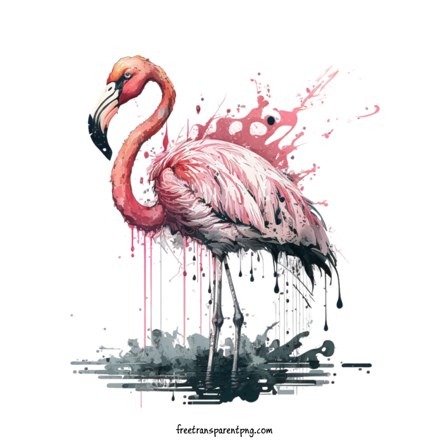 Free Animals Flamingo Pink Flamingo For Flamingo Clipart Transparent Background