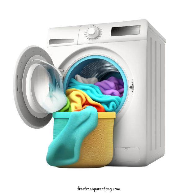 Free Life Washing Machine Washing Machine Clothing For Washing Machine Clipart Transparent Background