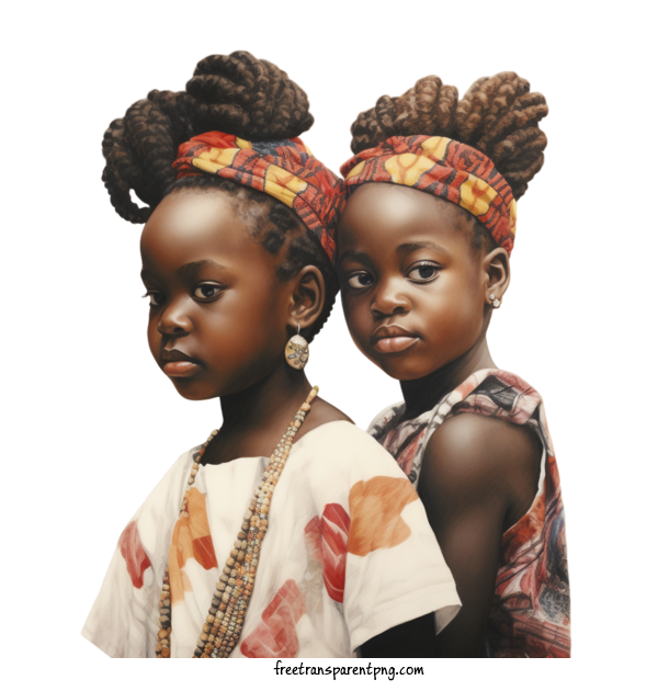Free People Girl African Child For Girl Clipart Transparent Background
