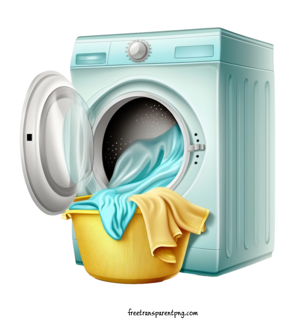 Free Life Washing Machine Washing Machine Laundry For Washing Machine Clipart Transparent Background