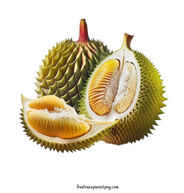 Free Fruit Durian Durian Fruit For Durian Clipart Transparent Background