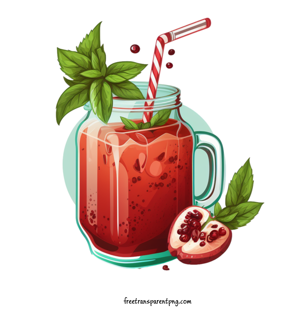 Free Drink Pomegranate Juice Juice Pomegranate For Juice Clipart Transparent Background